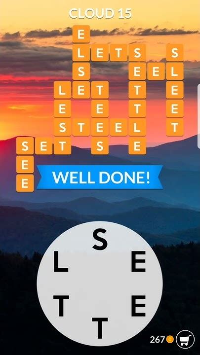 Wordscapes Cloud Pond .